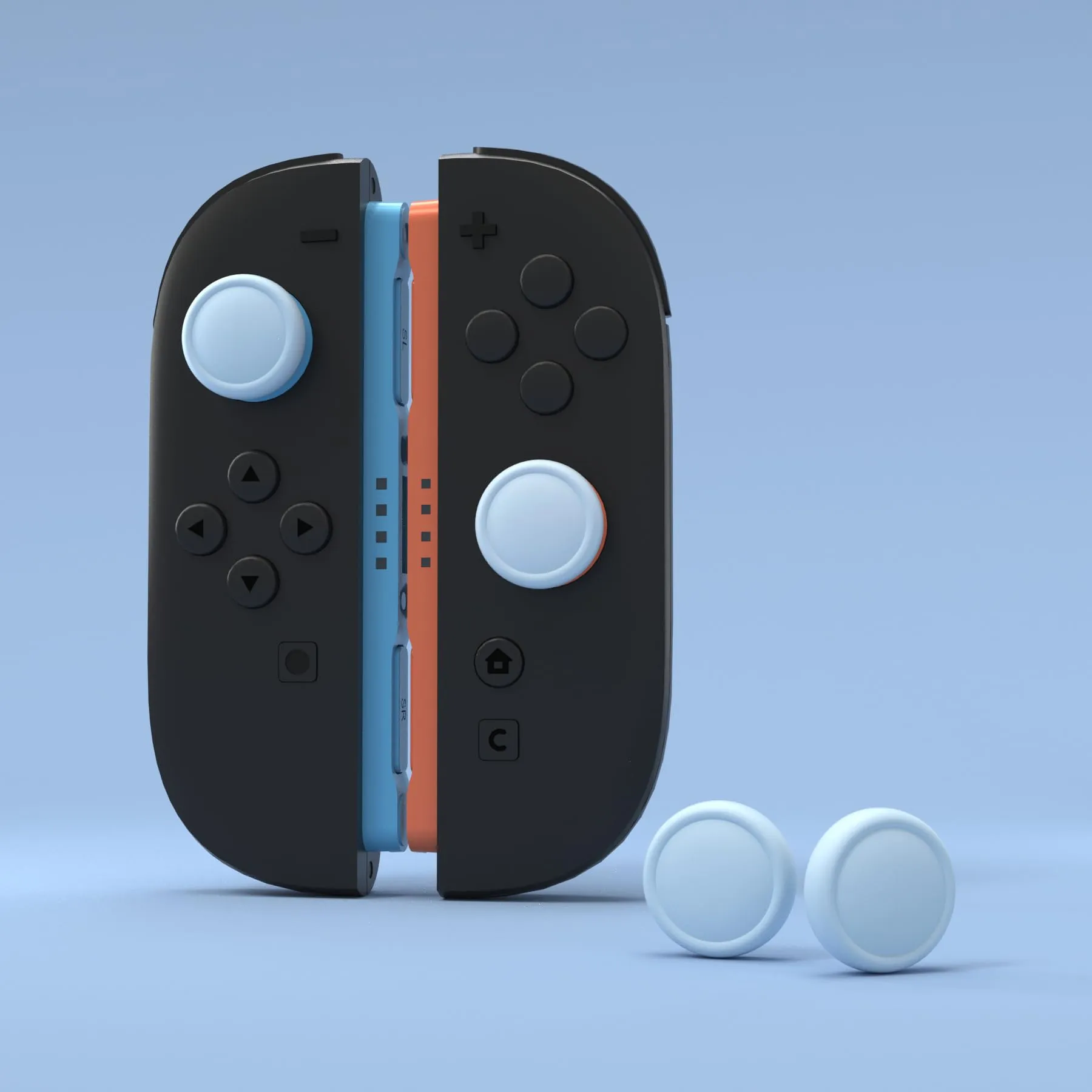 PlayVital Copri Levette Analogiche per Nintendo Switch 2, Celeste - immagine 2