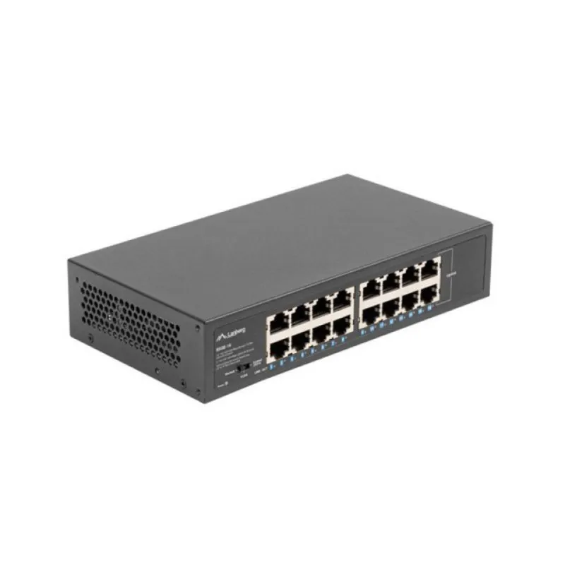 Switch Lanberg RSGE-16 Non Gestito 16 Porte Gigabit Ethernet Montaggio Rack 1U Switch Lanberg RSGE-16 Non Gestito 16 Porte Gigabit Ethernet Montaggio Rack 1U - immagine 1