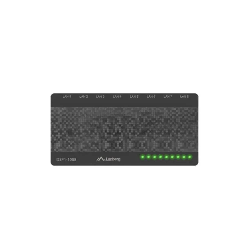 Switch Lanberg DSP1-1008 Non gestito 8 Porte Gigabit Ethernet Full Duplex - immagine 1