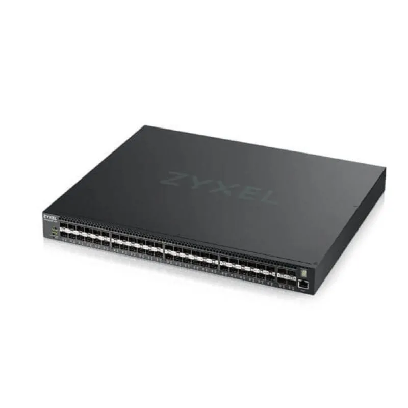 Switch Gestito Zyxel XGS4600-52F L3 48 SFP 4 SFP+ 10G Rack Nero - immagine 1