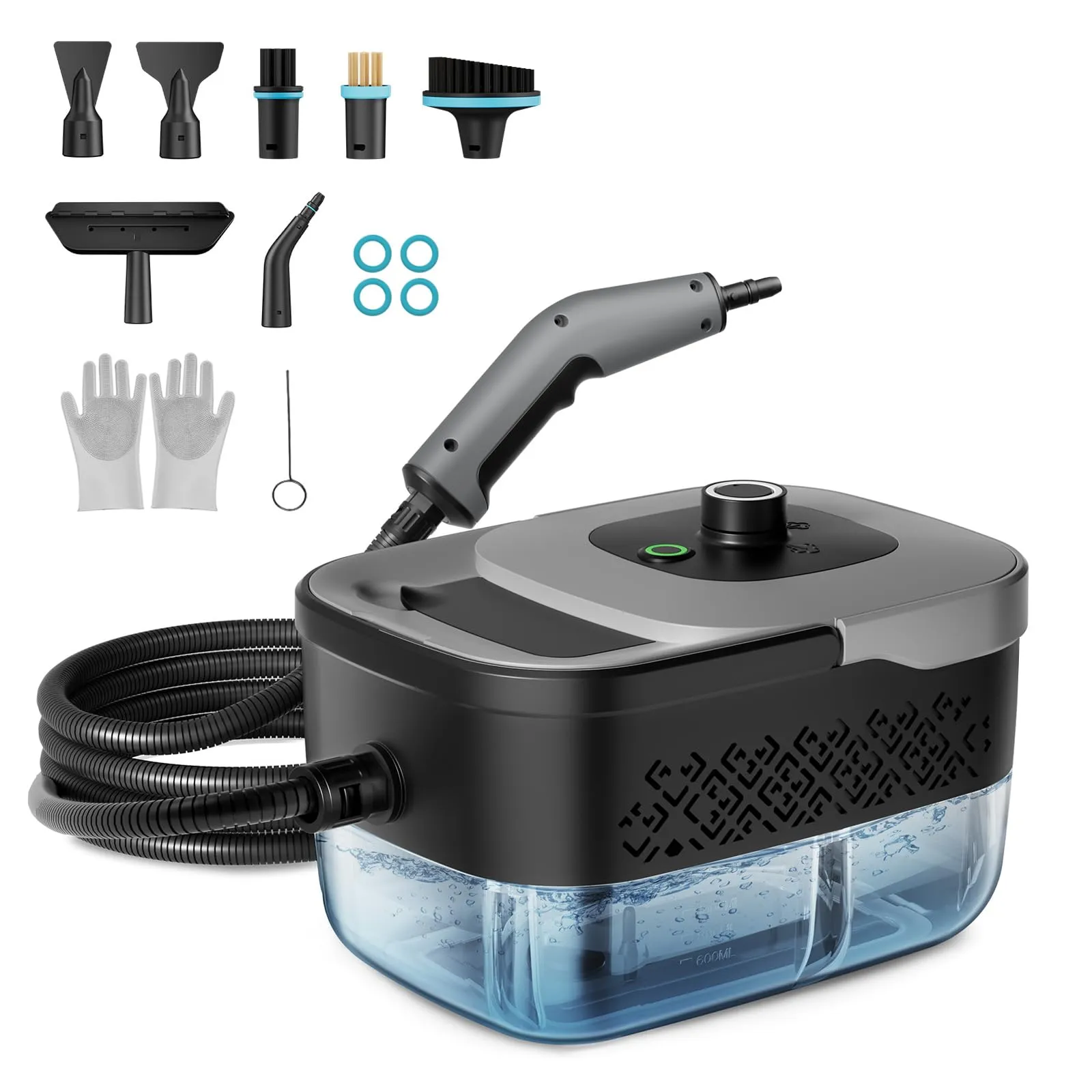 Pulitore a Vapore, Pulitore a Vapore Portatile, 1600ML Serbatoio, 4 Bar - immagine 1