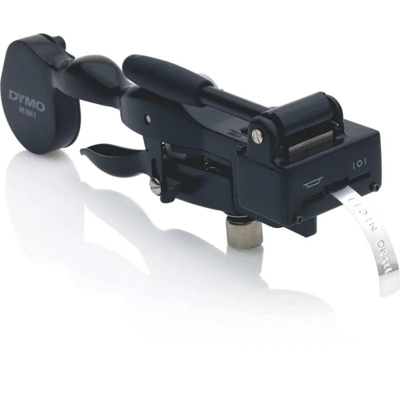 Rotulatore Dymo Rhino M1011 Térmica Diretta Nero Metallico 12mm - immagine 1