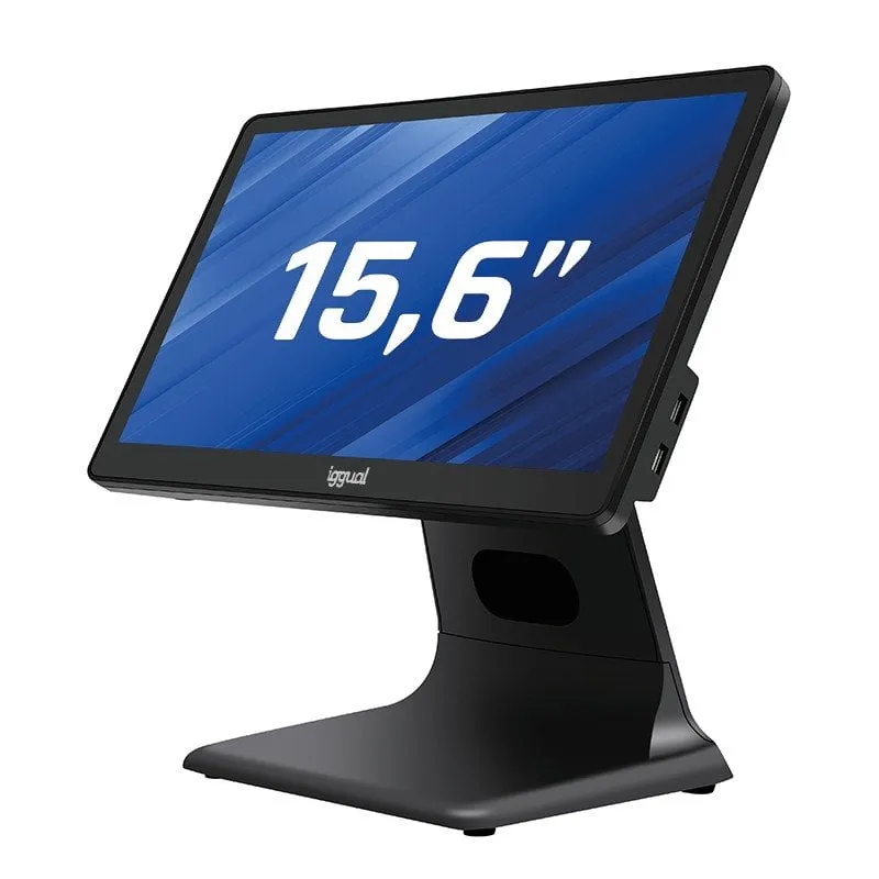 Sistema TPV iggual AIO B156.64.1000SO 39,6 cm Full HD Capacitiva Nero - immagine 1