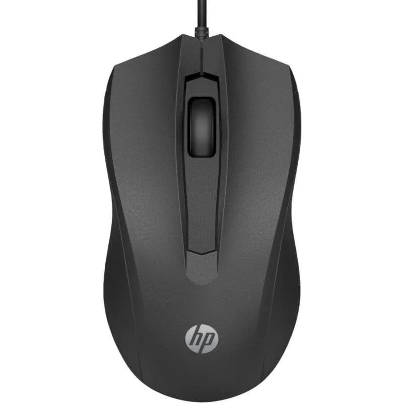 Mouse HP Wired Mouse 105 USB 1600 DPI Ambidestro Nero - immagine 1