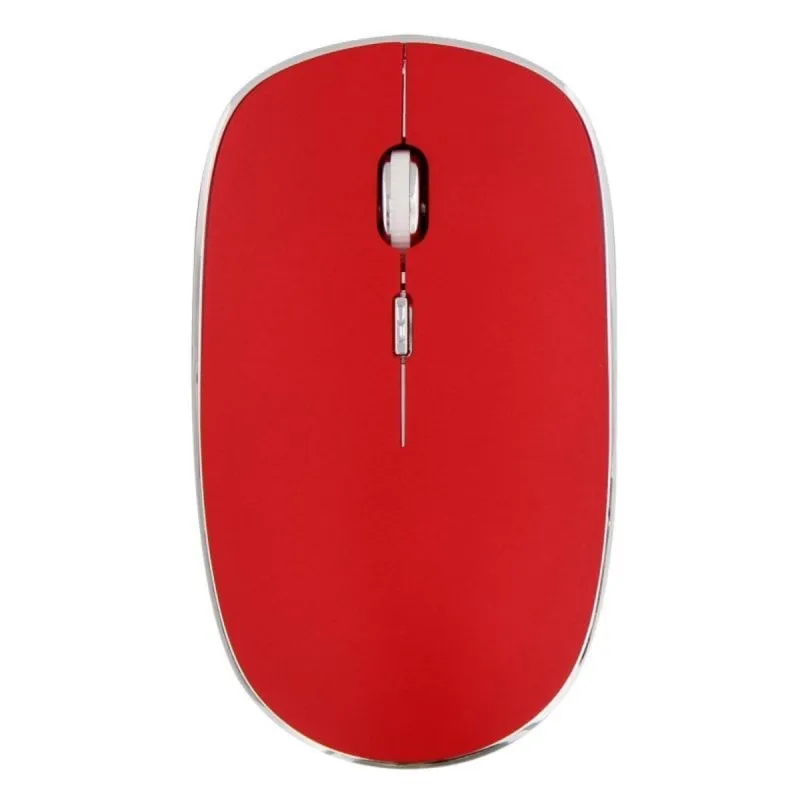 Mouse T'nB MWRUBBY6 Ambidestro RF Inalámbrico 1600 DPI Rosso Argento Mouse T'nB MWRUBBY6 Ambidestro RF Inalámbrico 1600 DPI Rosso Argento - immagine 1