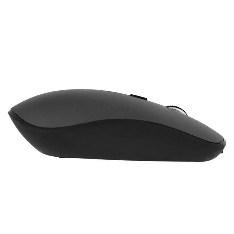 Mouse T'nB RUBBY RF Wireless 1600 DPI Ambidestro Antracite Ricaricabile Silenzioso - immagine 1