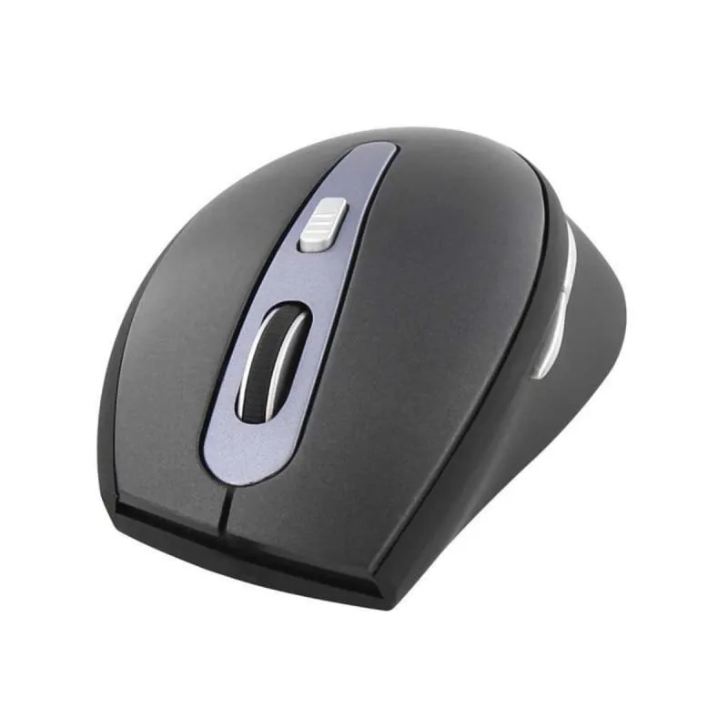 Mouse T'nB MWOFFICE Wireless Ottico 2400 DPI Nero 6 Pulsanti Plug&Play - immagine 1