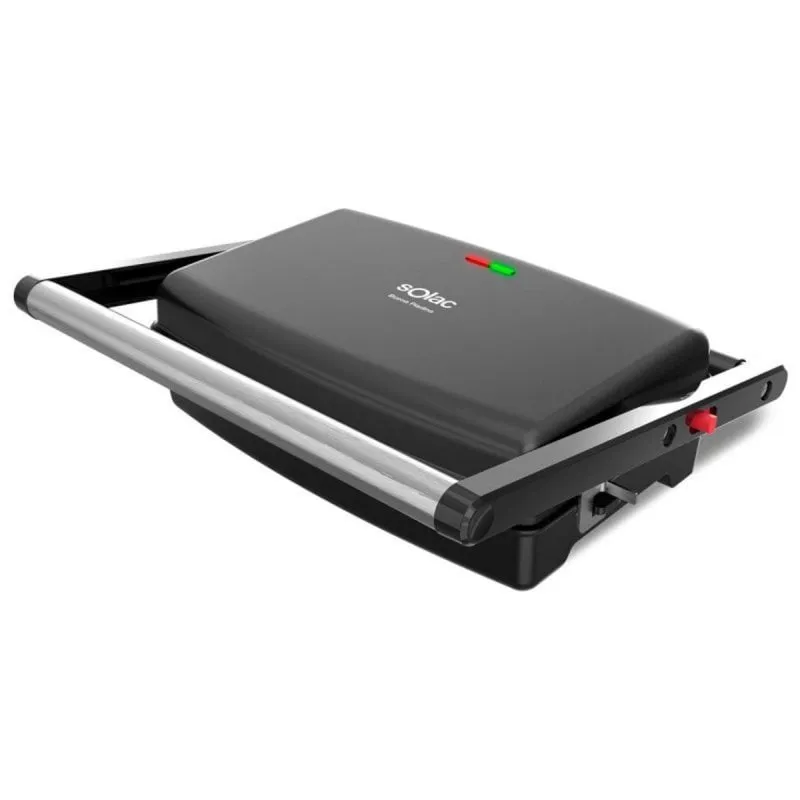 Griglia Elettrica Solac S96804200 1500W Nero Acciaio Inox Plastica Griglia Elettrica Solac S96804200 1500W Nero Acciaio Inox Plastica - immagine 1