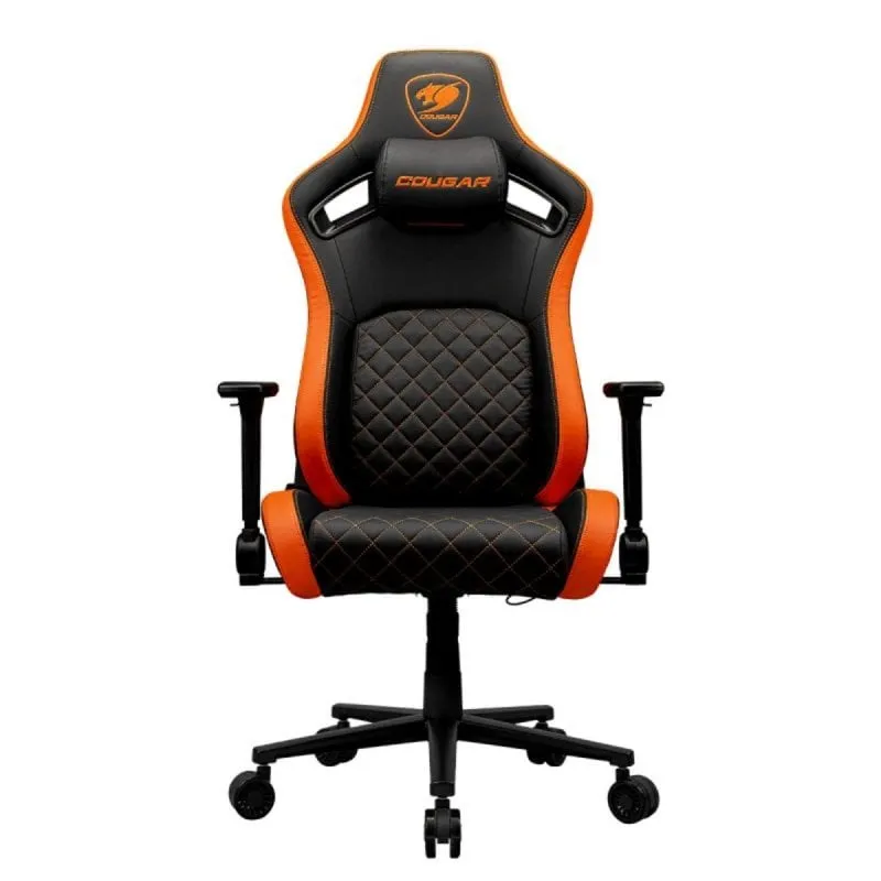 Sedia per videogiochi COUGAR CGR-DFL Nero Arancione 120 kg Metallica Sedia per videogiochi COUGAR CGR-DFL Nero Arancione 120 kg Metallica - immagine 1
