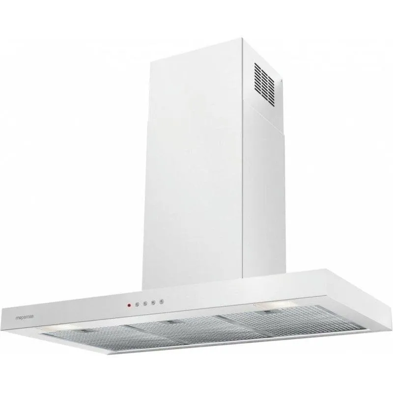 Campana extractora Mepamsa STILO NEO 90 Canalizzato 90cm LED 610m³/h Bianco opaco - immagine 1