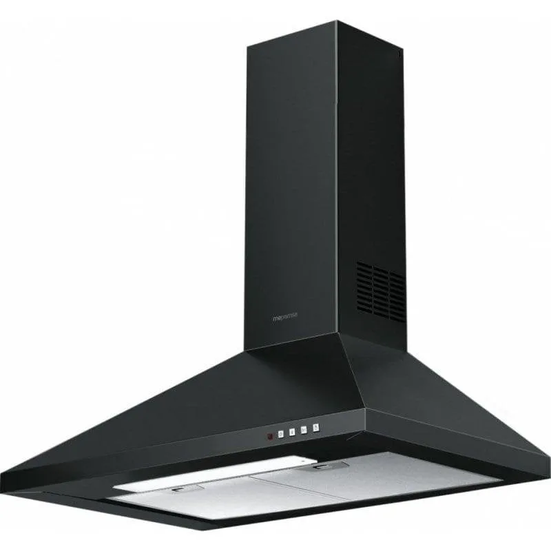 Campana extractora Mepamsa Gavia 60 Canalizzato 60cm alluminio LED 620 m³/h nera - immagine 1