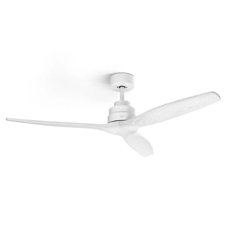Ventilatore da Soffitto con Luce CFTB 132cm 3 Pale Legno LED 6 Velocità Telecomando - immagine 1