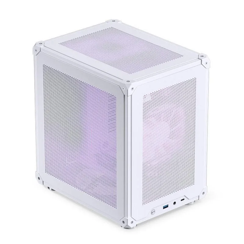 Case PC Jonsbo C6 Mini Tower Bianco ITX Micro ATX Gaming Case PC Jonsbo C6 Mini Tower Bianco ITX Micro ATX Gaming - immagine 1