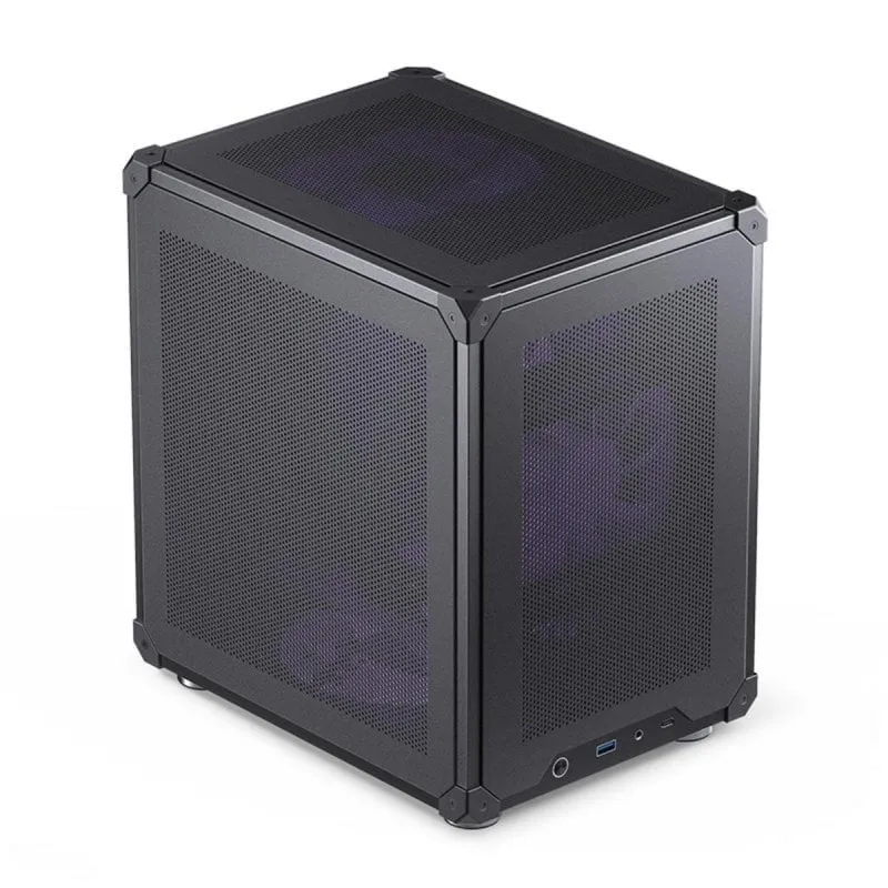 Case PC Jonsbo C6 Black ITX micro ATX Acciaio Nero Case PC Jonsbo C6 Black ITX micro ATX Acciaio Nero - immagine 1