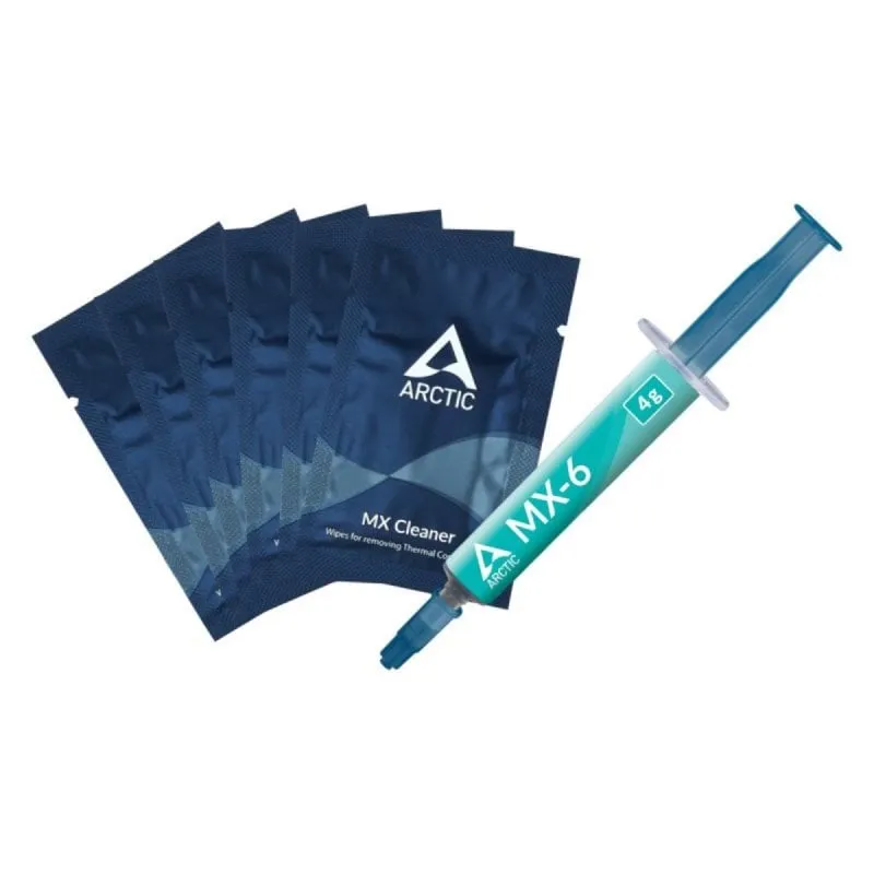 Pasta termica ARCTIC MX-6 Grigia 4 g 1 pezzo - immagine 1