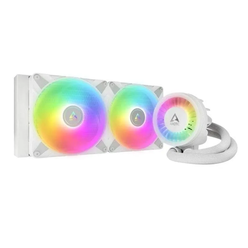 Refrigerazione Liquida ARCTIC Liquid Freezer III 280mm 2 Ventole A-RGB Bianco - immagine 1