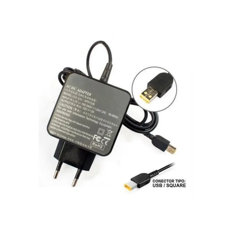 Adattatore di alimentazione ad alta efficienza per caricabatterie Lenovo ThinkPad Helix 2/Tablet 10 - immagine 1