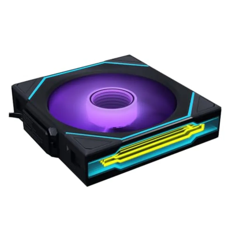Lian Li Ventilateur De Boitier Lian Li Uni Fan Sl-infinity Wireless Reverse Rgb - 12 cm (nero) - immagine 1