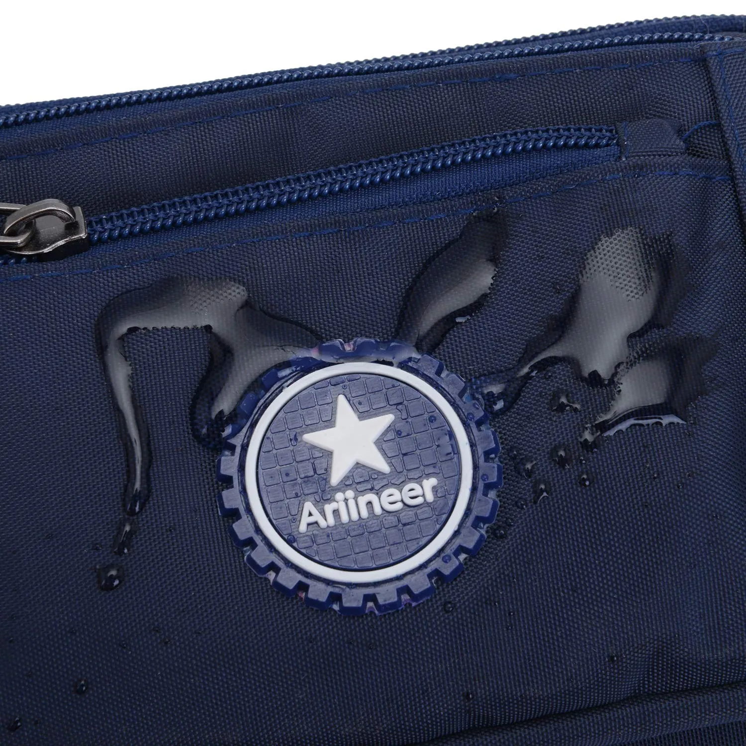Ariineer Impermeabile Borse Banana Uomo Donna Sport Running Zaini Escursionismo Borse Sportive Bici Custodie per Coltelli e Strumenti da Trekking (Blu Scuro) - immagine 7