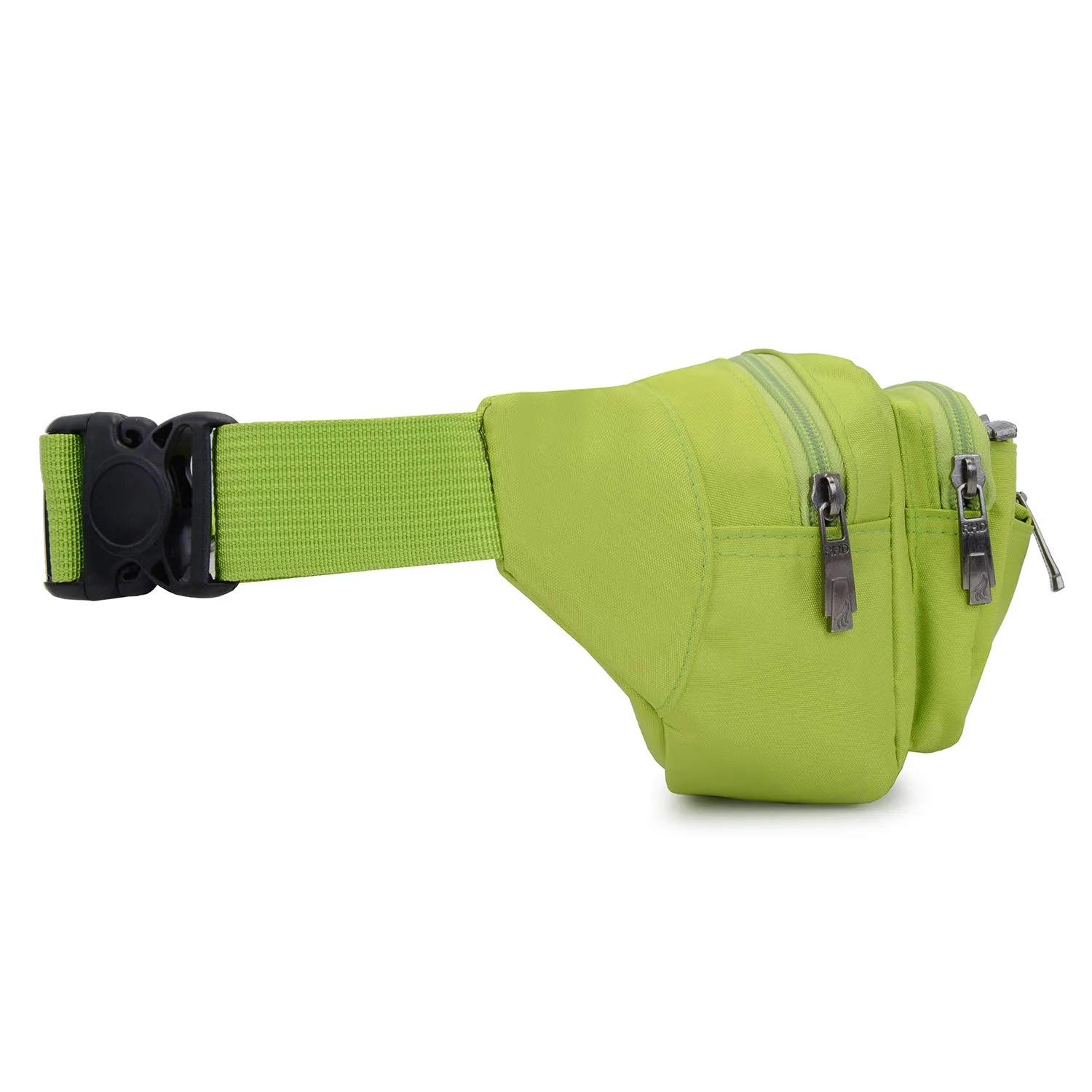 Impermeabile Borse Banana Uomo Donna Sport Running Zaini Escursionismo Borse Sportive Bici Custodie per Coltelli e Strumenti da Trekking (Verde) - immagine 6