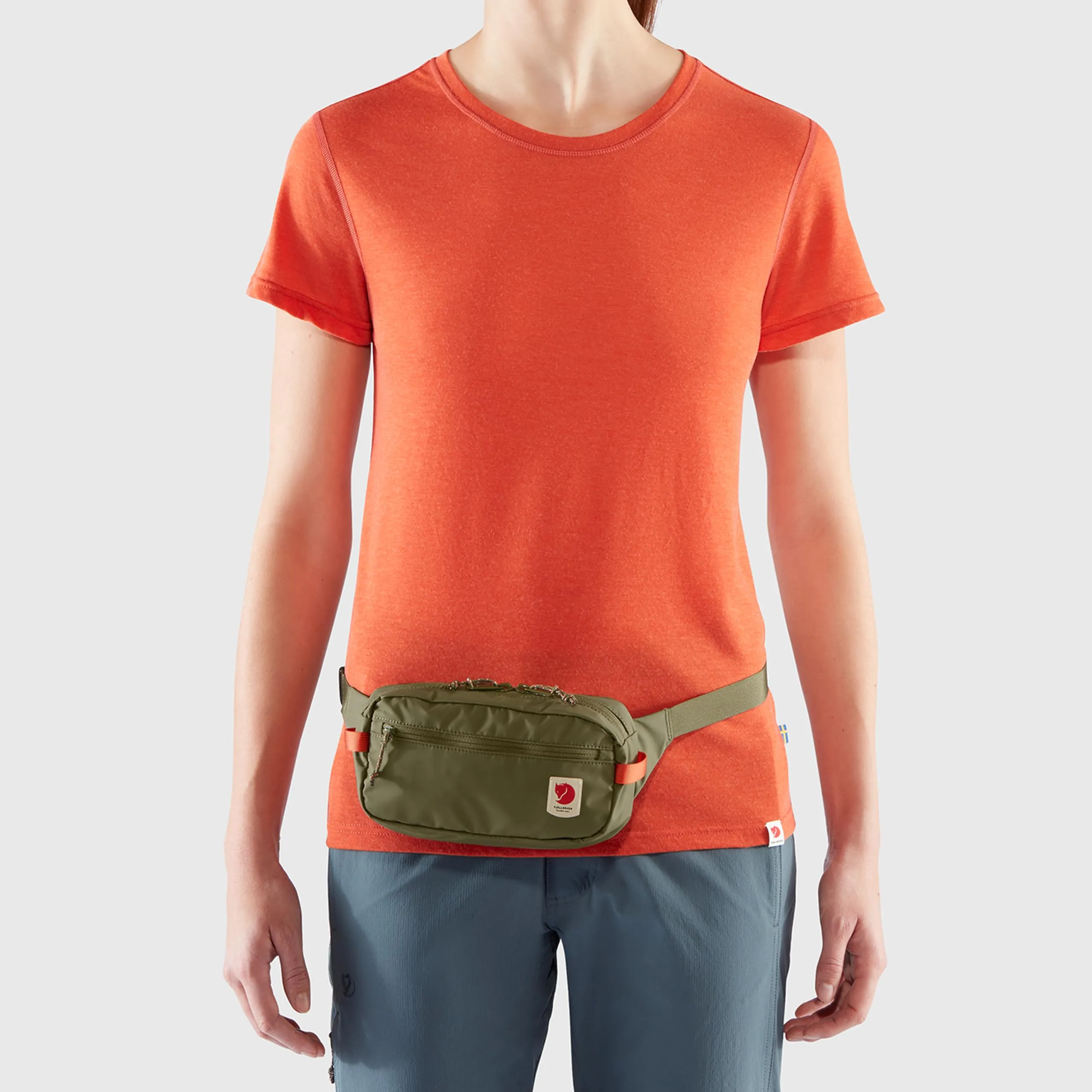 Fjällräven marsupio borsa a tracolla High Coast Hip Pack Patina Green verde - immagine 2