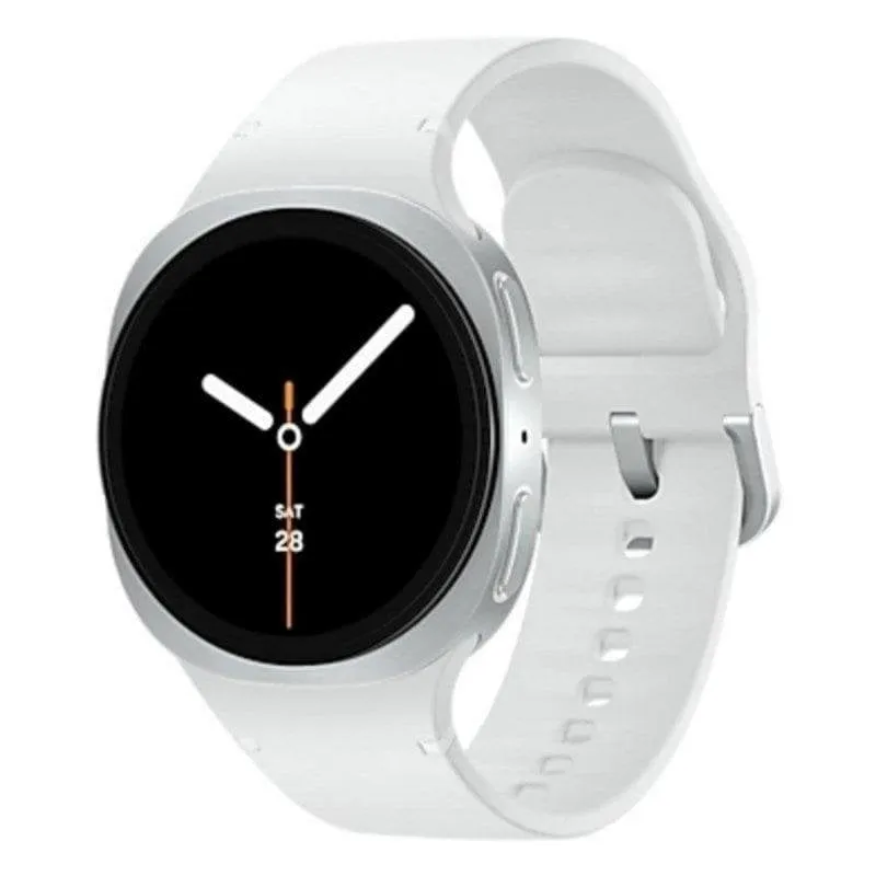 Samsung Galaxy Watch8 Bluetooth GPS 40mm Argento Bianco IP68 Cardiofrequenzimetro - immagine 1