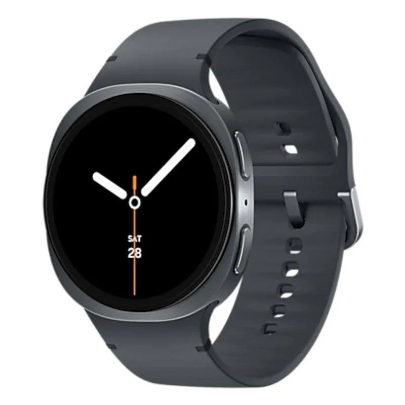 Samsung Galaxy Watch 8 Bluetooth GPS NFC 44mm Super AMOLED Grafite IP68 5ATM Monitoraggio Sonno Cardiofrequenzimetro - immagine 1