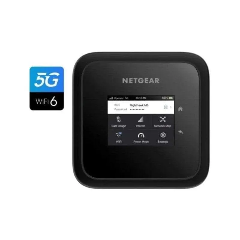 Router Netgear Nighthawk M6 5G/LTE WiFi 6 3.6Gbps Touch LCD Portatile - immagine 1