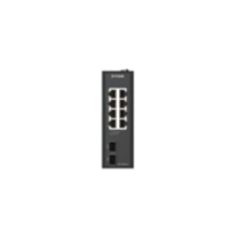 Switch D-Link DIS-100G-10/M 8 Porte Gigabit L2 SFP DIN Rail Industriale - immagine 1