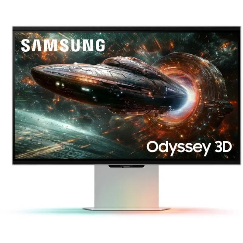 Monitor Samsung G90XF 27" 4K UHD 165Hz IPS 1ms 3D FreeSync G-SYNC Silver - immagine 1