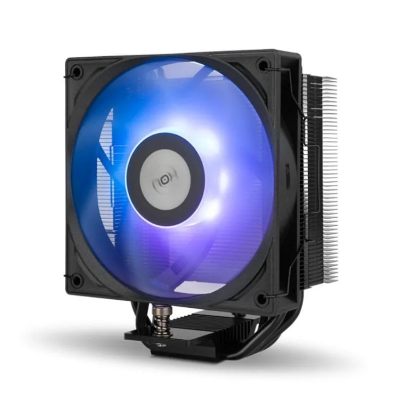 Refrigerazione ad Aria NOX Socket LGA115x/1200/1700/1851 AM4/AM5 120mm Hummer R-400 ARGB LED - immagine 1
