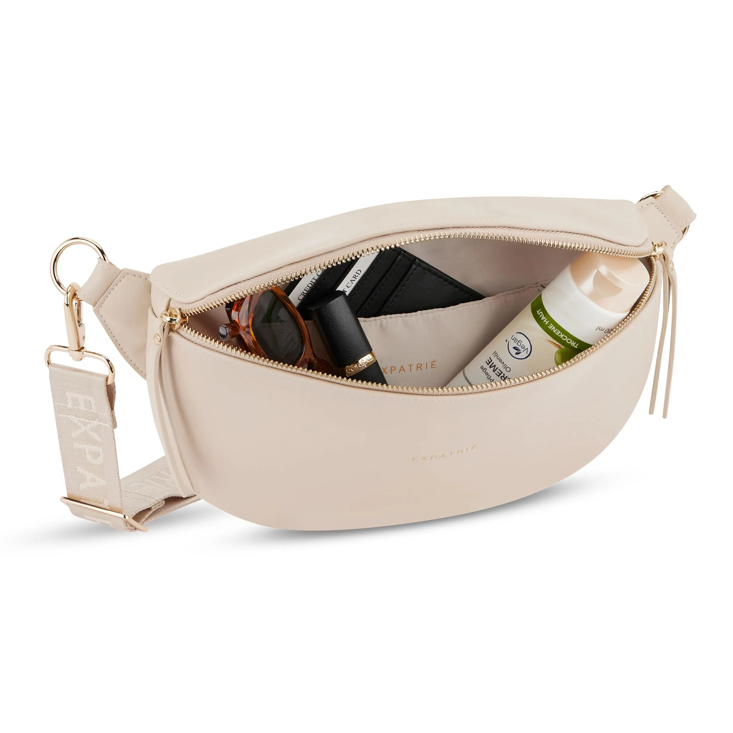 Expatrié Marsupio Donna Beige – Alice Medium - immagine 4