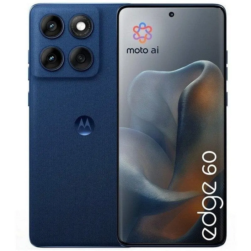 Motorola Edge 60 5G 256GB 8GB 6.67" Blu Tripla fotocamera - immagine 1