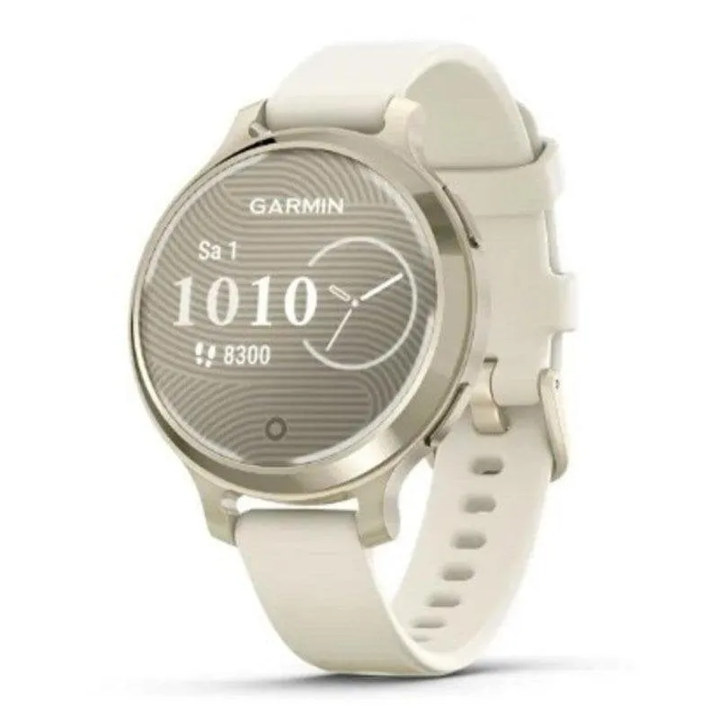 Garmin Lily 2 Active GPS Bluetooth 38mm Display Digitale Beige Piccola Resistenza Acqua 5ATM SpO2 Cardio - immagine 1