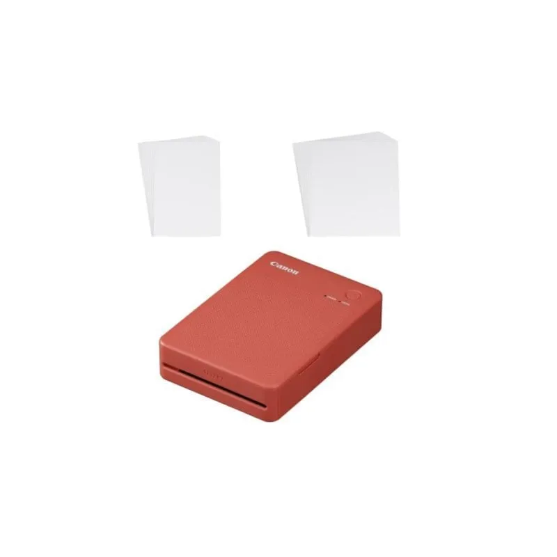 Stampante Sublimazione Wi-Fi Canon SELPHY QX20 RD Rosso Terracotta con Stampa Diretta - immagine 1