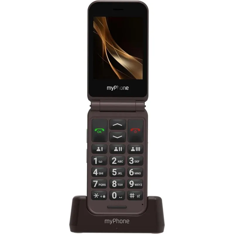 myPhone Harmony 4G 2,8"+1,44" LTE 1300 mAh Praline Collection Brown - immagine 1
