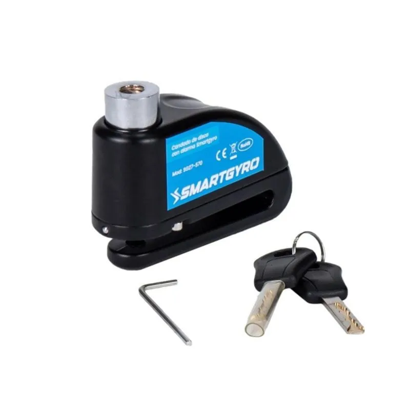 Antifurto disco con allarme 100 dB per monopattini e biciclette, resistente e durevole - immagine 1