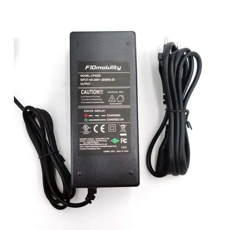 Caricatore per Monopattino Elettrico F10mobility Zwheel Zcougar Duo PZ0005 - immagine 1