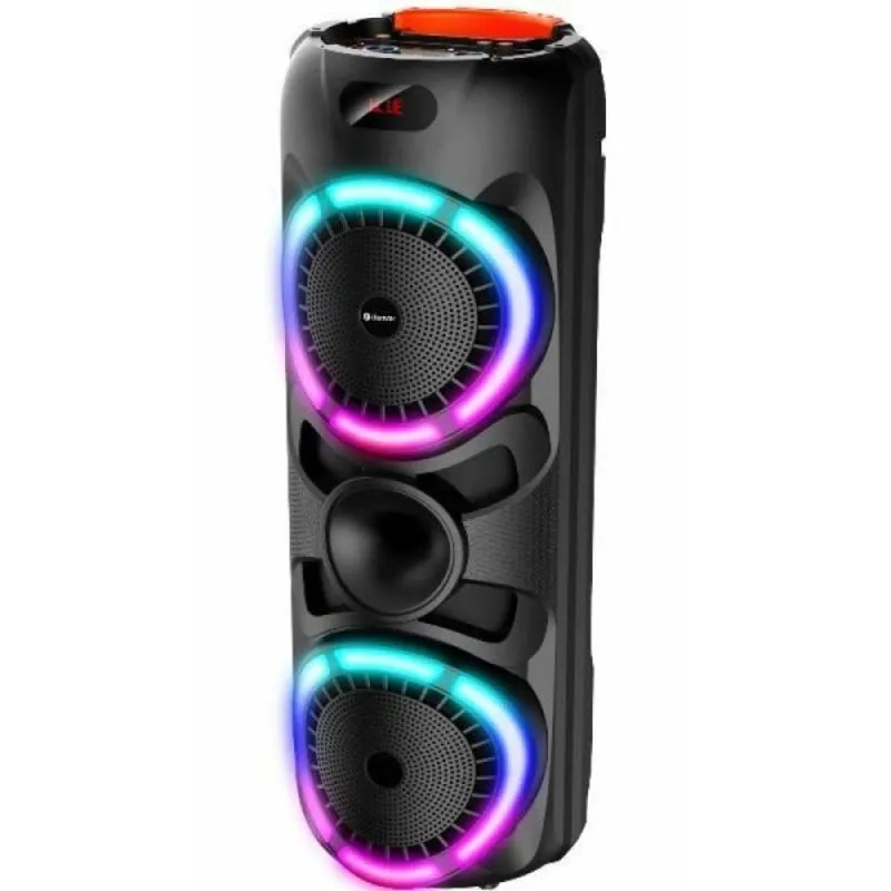 Altavoces Denver Bluetooth con luci LED e 2 Woofers da 8" per feste - immagine 1