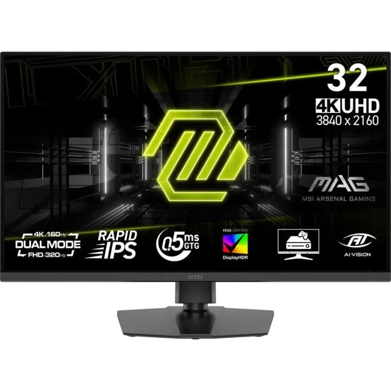 Monitor MSI MAG 322URDF E16 31,5" UltraHD 4K 320Hz IPS 0,5ms VESA HDR - immagine 1