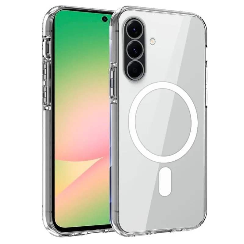 Custodia COOL per Samsung A566 Galaxy A56 5G Trasparente Magnetica - immagine 1