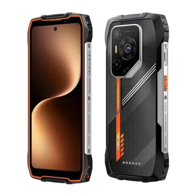 OSCAL Pilot 3 5G 12GB 256GB 6.78" Arancione - immagine 1