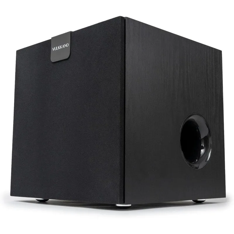 Subwoofer VULKKANO Sub10 10" 150W RMS Frequenza 40-200Hz Nero Rovere Elegante - immagine 1