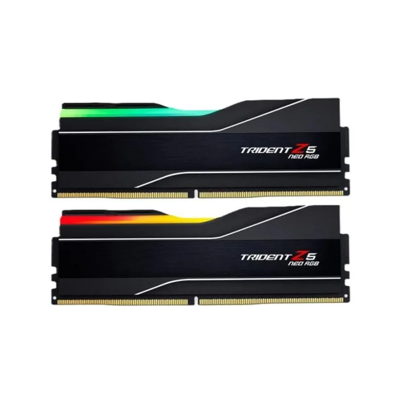 Memoria RAM G.Skill 64GB DDR5 6000MHz Trident Z5 Neo RGB - immagine 1