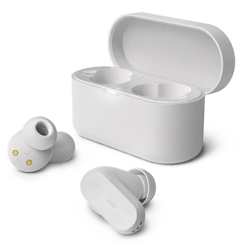Auricolari Philips 3000 serie wireless Bluetooth 5.3 con ANC microfono bianco - immagine 1