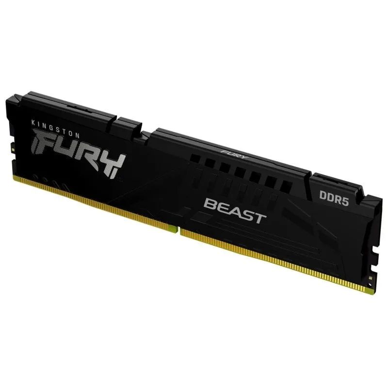 Memoria RAM Kingston 16GB DDR5 6400MT/s FURY Beast Black EXPO - immagine 1