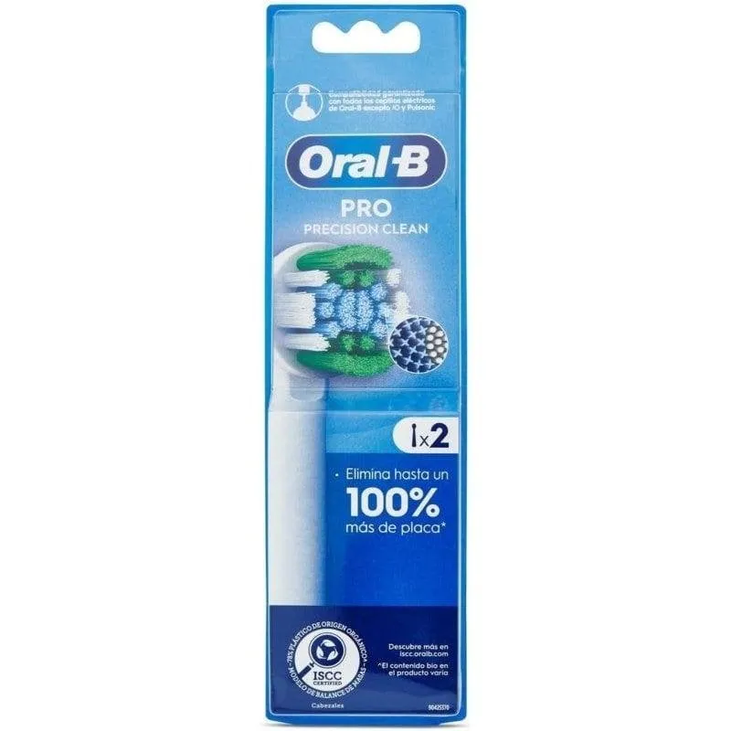Testine Spazzolino Rotante Oral-B Precision Confezione 2 Pezzi - immagine 1
