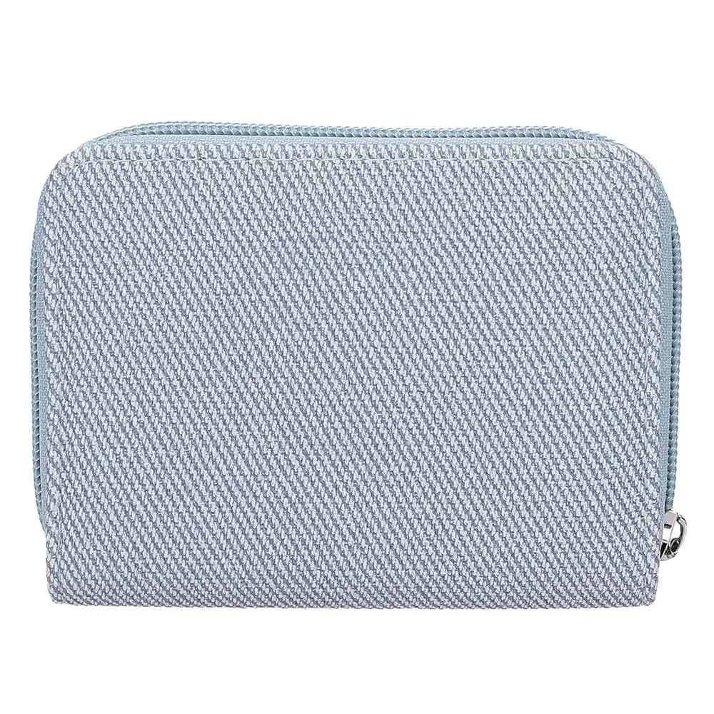 Joumma Disney Tiki Stitch Portafoglio with Denim Borsellino 12x9x2.5 cm PU e Poliestere - immagine 2