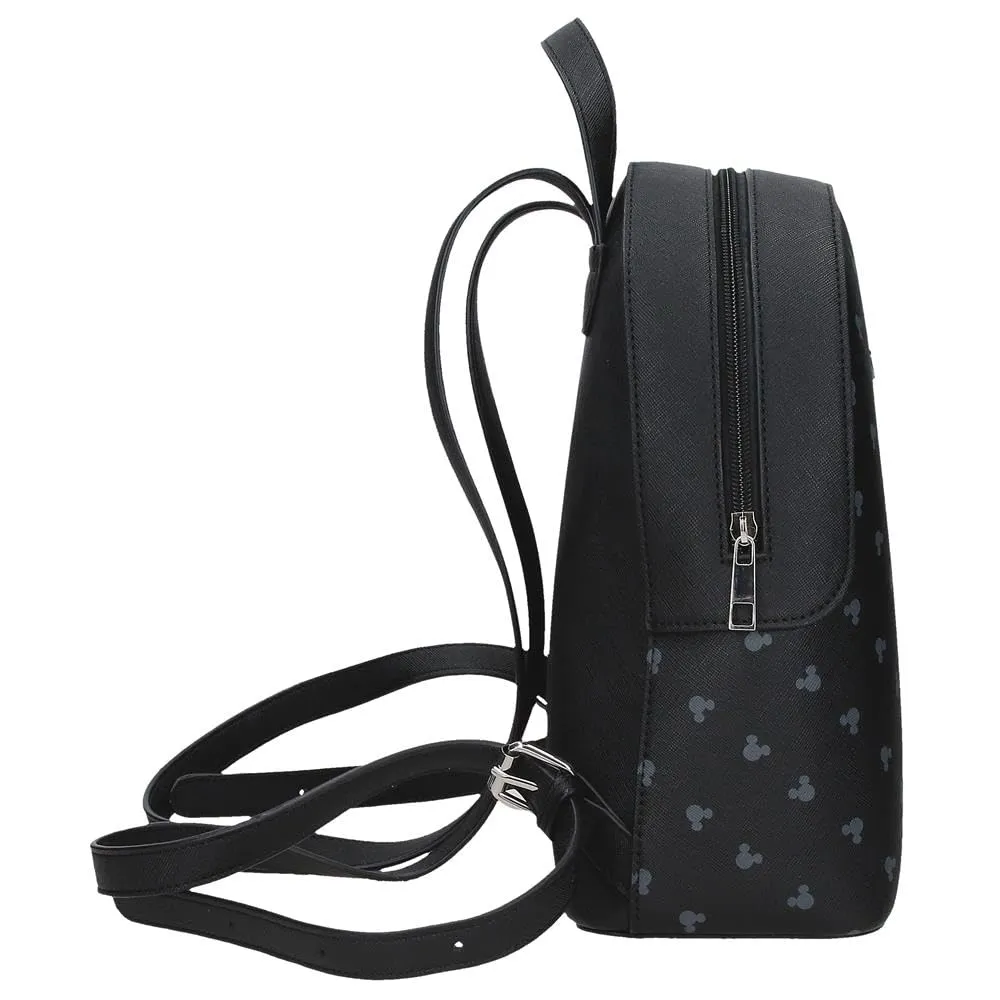Joumma Disney Bowlogue Minnie Zaino da Escursione Nero 23x26.5x11.5 cm PU e Poliestere 7.01L - immagine 2