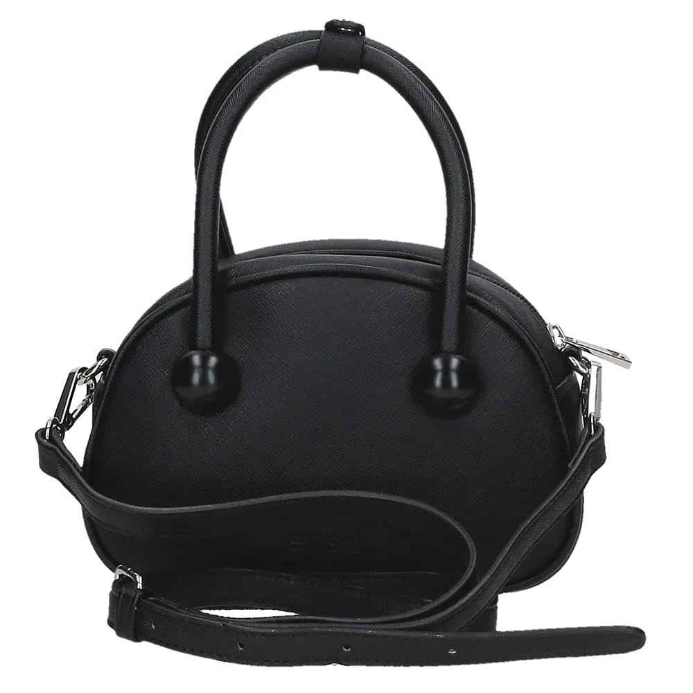 Joumma Disney Bowlogue Minnie Borsa a Tracolla Nero 19x13x8 cm PU e Poliestere - immagine 3